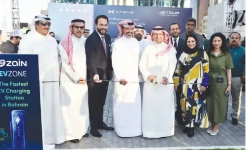 Zain Bahrain unveils 360kW ultra-fast EV chargers