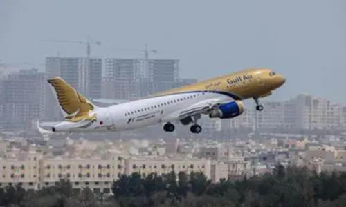 طيران الخليج تزيد رحلاتها إلى حيدر أباد