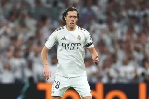 كاريراس لاعب ريال مدريد يغيب عن مواجهة مانشستر سيتي، ومبابي لا يتدرب
