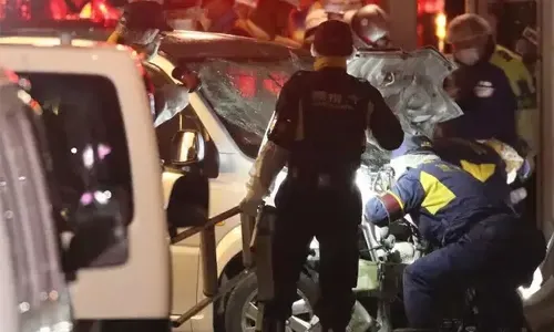 إصابة 9 أشخاص إثر اقتحام سيارة لشارع في طوكيو