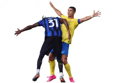 النصر بقيادة رونالدو يتعادل مع إنتر ميلان في مباراة ودية بأوساكا