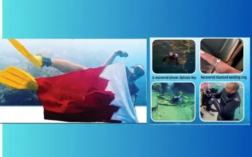مفقود في البحر: غواص يستعيد 200 هاتف