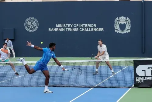 ATP Challenger Ministry of Interior Tournament Heats Up