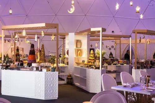 فندق هيلتون البحرين يكشف عن قبة "ذا دوم باي إس تي سي" (The Dome by STC) الفاخرة لشهر رمضان