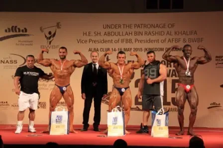 سعد يتوج بطلاً