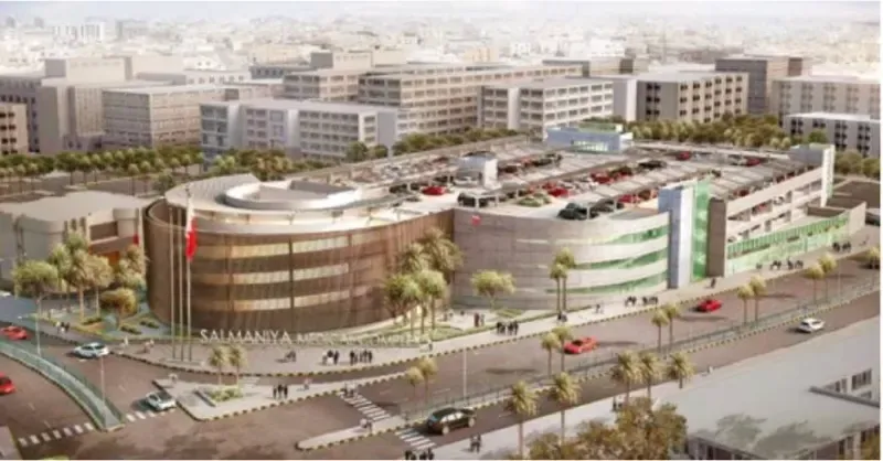 مشروع متعدد الطوابق لتخفيف أزمة المواقف في مجمع السلمانية الطبي