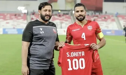 قائد منتخب البحرين سيد ضياء سعيد ينضم إلى نادي المئة الدولي للفيفا