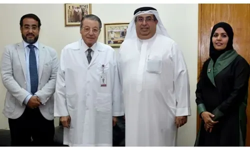سينيكو تتبرع بأجهزة تخطيط صدى القلب لمركز الشيخ محمد بن سلمان آل خليفة للقلب