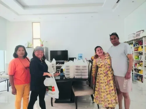 Filipino volunteers in Bahrain come together to deliver hope to war-affected countrymen