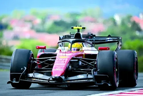 Hamilton tops times ahead of Leclerc in Ferrari 1-2 in Hungary