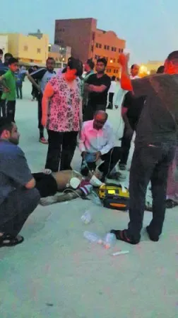 مراهق يبتلع لسانه في حادث مؤسف أثناء لعب كرة القدم وحالته حرجة