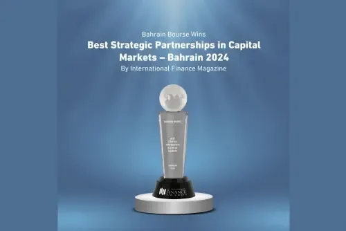 Bahrain Bourse (BHB) Attains ‘Best Strategic Partnerships in Capital Markets – Bahrain 2024’ Award