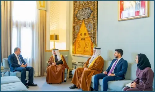 سمو ولي العهد رئيس مجلس الوزراء يستقبل سفير الجمهورية اللبنانية الجديد لدى مملكة البحرين