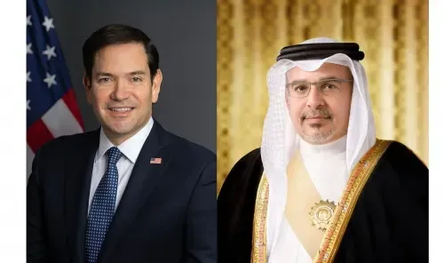 سمو ولي العهد رئيس مجلس الوزراء يتلقى اتصالاً هاتفياً من وزير الخارجية الأمريكي ماركو روبيو