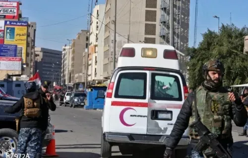 Fire, building collapse injures 20 people in Iraq's capital
