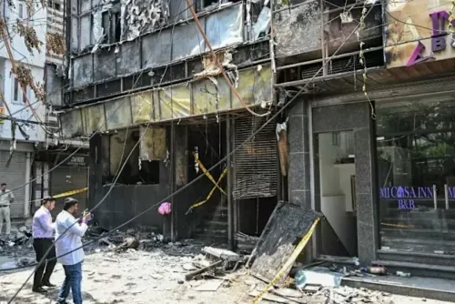 الشرطة الهندية تعتقل مالك فندق بعد حريق مميت