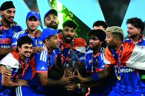 «ملوك الـ T20»: الأمة تحتفل بانتصار الهند بلقب كأس العالم
