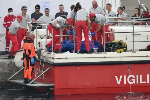 Sicily divers seek final shipwreck missing after Lynch’s body found