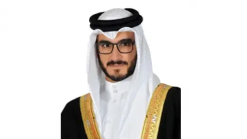 سمو الشيخ عيسى بن سلمان بن حمد آل خليفة يزور جناح دولة الإمارات العربية المتحدة في المنتدى الاقتصادي العالمي