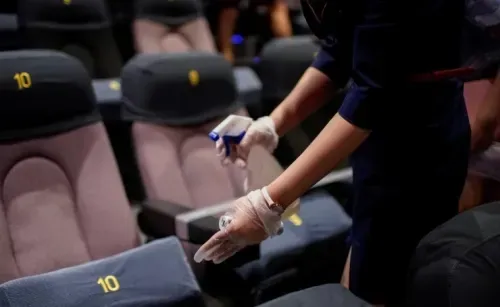 Cinemas in China begin to reopen after six-month coronavirus closure
