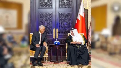سمو ولي العهد رئيس مجلس الوزراء يلتقي وزير الدفاع السنغافوري لتعزيز العلاقات الثنائية