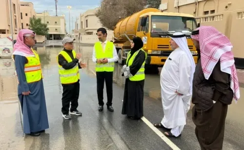 وزير شؤون البلديات والزراعة يجري جولة تفقدية