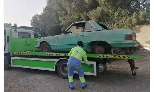 المالكون يزيلون 611 مركبة مهجورة