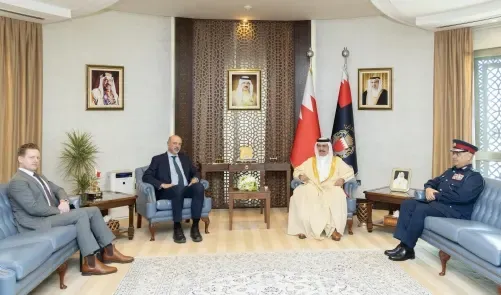 Interior Minister Meets Envoy
