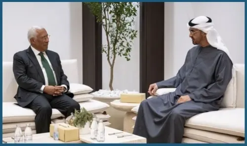 رئيس دولة الإمارات ورئيس المجلس الأوروبي يبحثان الأمن الإقليمي والتعاون المشترك