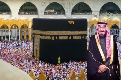 خادم الحرمين الشريفين يوجه باستضافة 1000 حاج من ذوي الشهداء والأسرى والجرحى الفلسطينيين لأداء مناسك الحج لعام 1446هـ