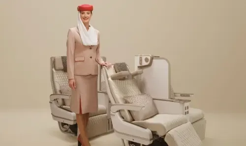 Emirates to showcase industry-first Premium Economy seats with privacy divider at ATM