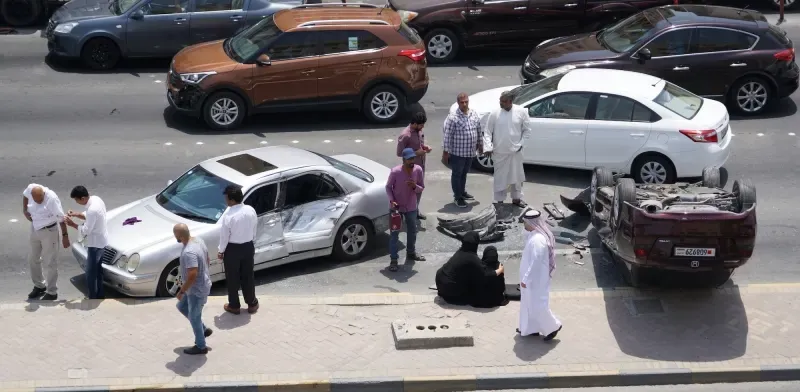 Woman miraculously survives freak car accident