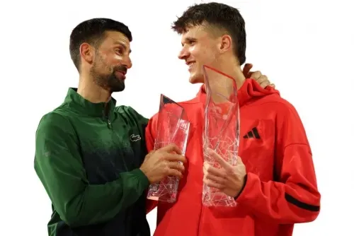 Mensik stuns Djokovic for Miami Open crown