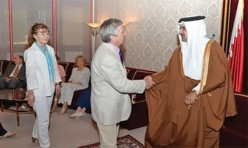 نائب الملك يشيد بالعلاقات الثنائية التاريخية بين البحرين والمملكة المتحدة