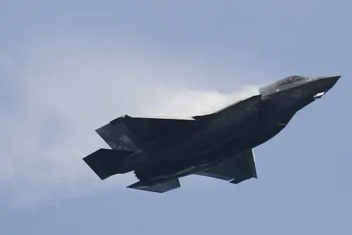 الولايات المتحدة تعثر على حطام طائرة F-35 مفقودة