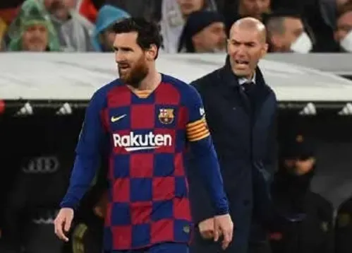 زيدان يريد بقاء ميسي في إسبانيا رغم أنباء رحيله عن برشلونة
