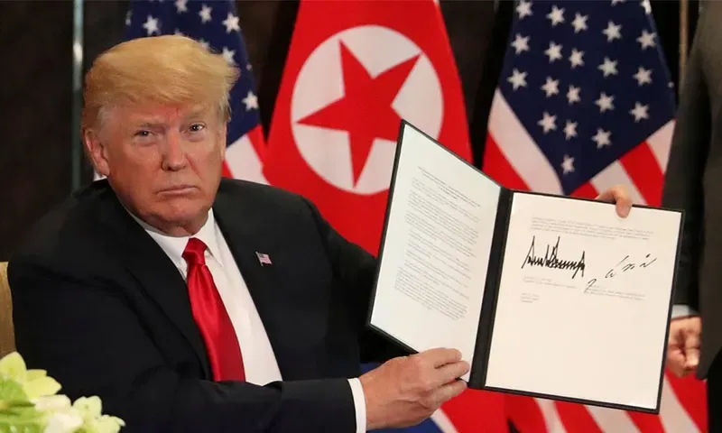 Kim, Trump signatures show ambition: experts