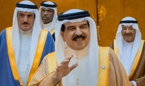 جلالة الملك المعظم يستقبل رئيسي مجلسي الشورى والنواب