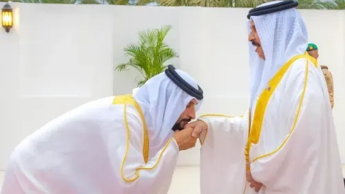 جلالة الملك المعظم يؤدي صلاة عيد الفطر المبارك