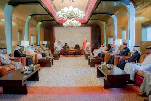 سمو الشيخ خالد بن حمد يترأس الاجتماع الأول للجنة العليا المنظمة لدورة الألعاب الآسيوية للشباب الثالثة