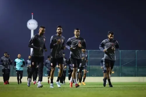 المنتخب الوطني يستعد لمواجهتي اليابان وإندونيسيا في تصفيات كأس العالم