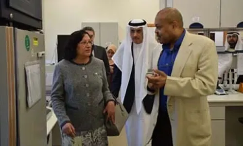 Health Minister visits AGU's Medical Centre