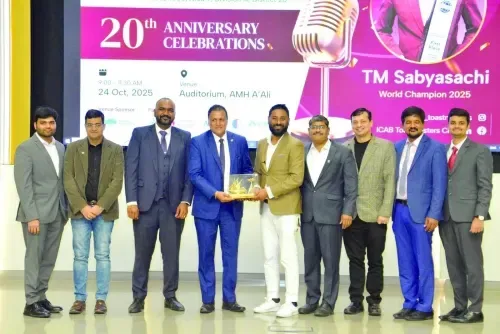 ICAB Toastmasters Celebrates 20th Anniversary with World Champion of Public Speaking