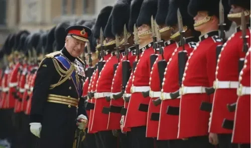 Indian air crash victims remembered at King Charles's birthday parade