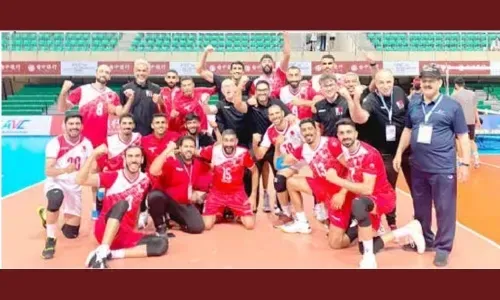 منتخب الطائرة يتفوق على سريلانكا في البطولة الآسيوية