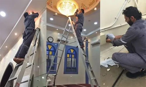 Emergency teams gear up to restore rain-damaged mosques