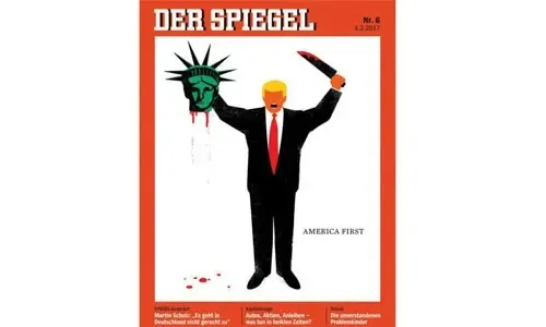 Trump beheading cover sparks criticism