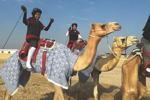 Historic training camp prepares young jockeys for camel racing’s Asian Youth Games debut