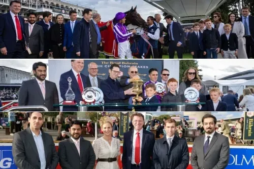 كأس البحرين الملكي لسباق الخيل يواصل نجاحه في أيرلندا