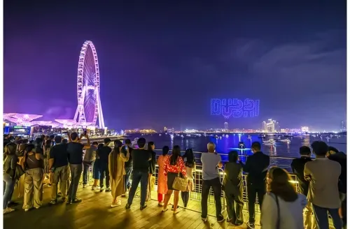 انطلاق مهرجان دبي للتسوق 2025 بعروض الطائرات بدون طيار والألعاب النارية والفعاليات الترفيهية